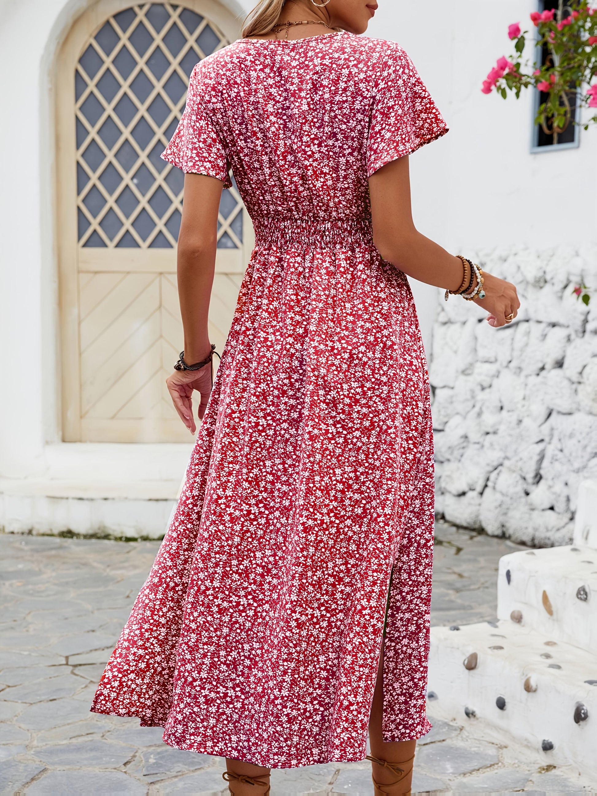 Maria · Das Maxikleid das mehr zeigt als geplant